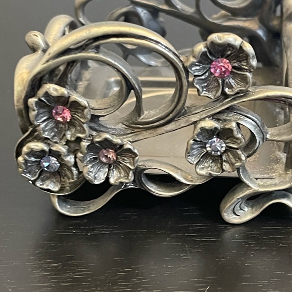 Party Lite Candle Holder With Swarovski Crystals - Picture 7 of 8